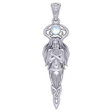 God Cernunnos Silver pendant with Gem TPD5888 - Jewelry